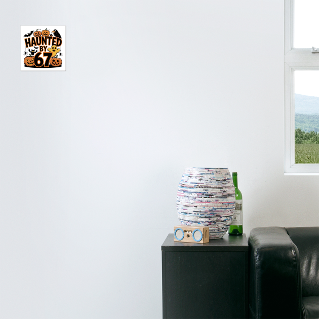 Haunted-By-67 by Creatifly Graphic Tees